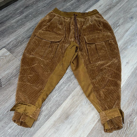 Dolce & Gabbana Corduroy Drop- Crotch Trousers Size XS - Picture 5 of 16